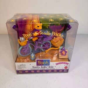 VINTAGE 1999 Mattel Disney Winnie the Pooh Rollin’ Ride Sealed NIB